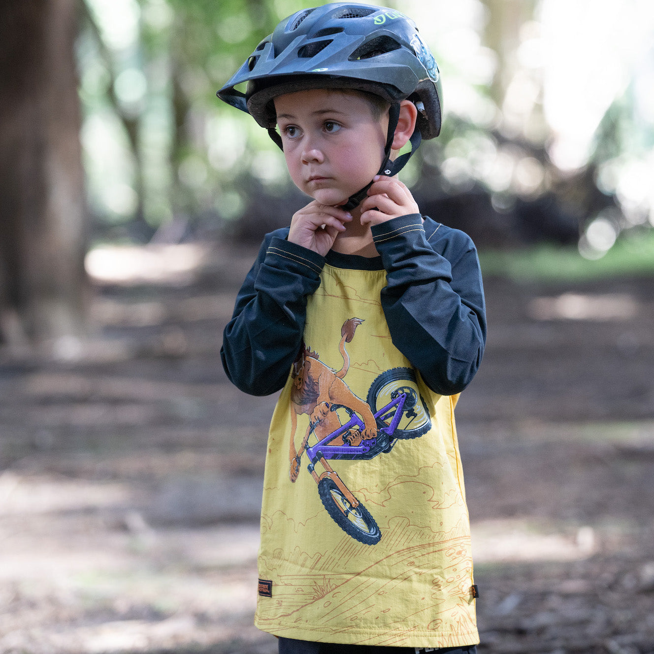 LOOSE LION WINDPROOF KIDS MTB JERSEY